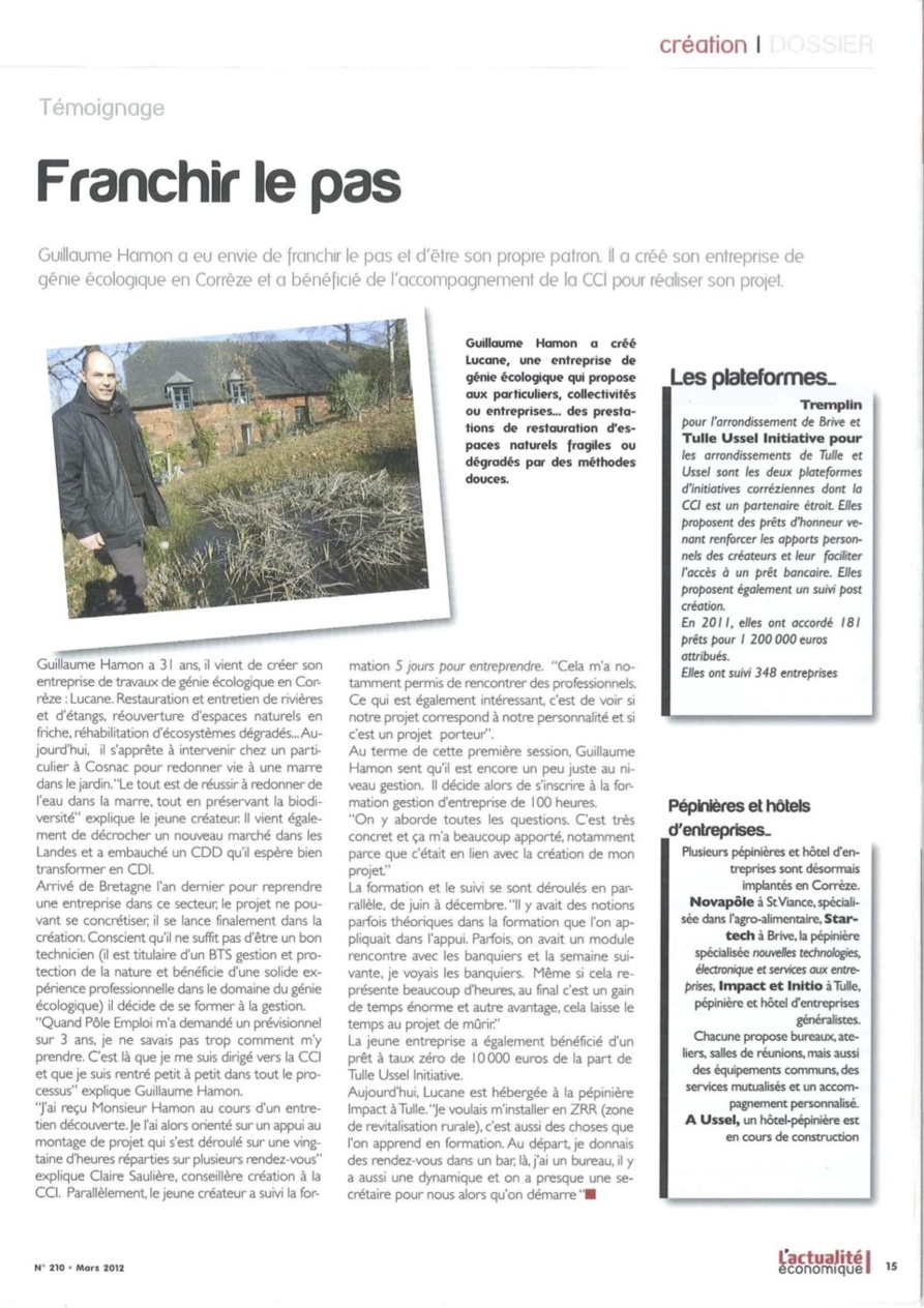 Articles de presse